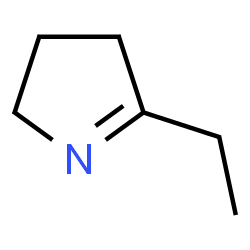 ChemSpider 2D Image | 2-ETHYL-1-PYRROLINE | C6H11N