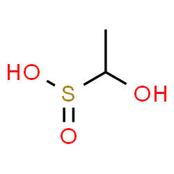 ChemSpider 2D Image | 1-Hydroxyethanesulfinic acid | C2H6O3S