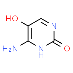 ChemSpider 2D Image | 4-Amino-5-hydroxypyrimidin-2(1H)-one | C4H5N3O2