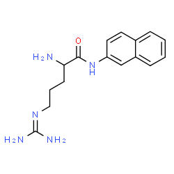 ChemSpider 2D Image | N-naphthalen-2-ylargininamide | C16H21N5O