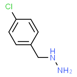 ChemSpider 2D Image | 4-Chlorobenzylhydrazine | C7H9ClN2