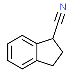 ChemSpider 2D Image | 1-Indanecarbonitrile | C10H9N