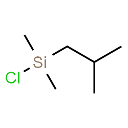 ChemSpider 2D Image | CHLORODIMETHYLISOBUTYLSILANE | C6H15ClSi