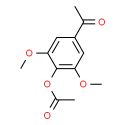 ChemSpider 2D Image | acetosyringone acetate | C12H14O5