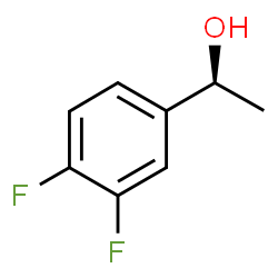 ChemSpider 2D Image | (1S)-1-(3,4-Difluorophenyl)ethanol | C8H8F2O