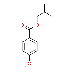 ChemSpider 2D Image | Potassium 4-(isobutoxycarbonyl)phenolate | C11H13KO3
