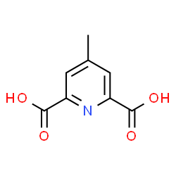 ChemSpider 2D Image | 4-Methyl-2,6-pyridinedicarboxylic acid | C8H7NO4