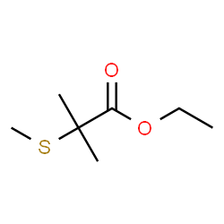 ChemSpider 2D Image | ethyl 2-methyl-2-(methylthio)propionate | C7H14O2S