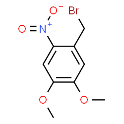 ChemSpider 2D Image | 6-Nitroveratryl bromide | C9H10BrNO4