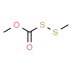 ChemSpider 2D Image | Methoxycarbonyl methyl disulfide | C3H6O2S2