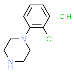 ChemSpider 2D Image | 1-(2-Chlorphenyl)piperazinhydrochlorid | C10H14Cl2N2