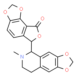 ChemSpider 2D Image | Bicuculline | C20H17NO6