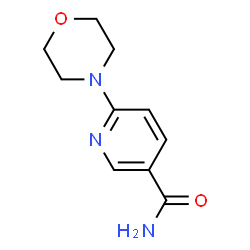 ChemSpider 2D Image | 6-morpholinonicotinamide | C10H13N3O2