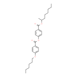 ChemSpider 2D Image | 4-[(2-Octanyloxy)carbonyl]phenyl 4-(hexyloxy)benzoate | C28H38O5