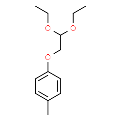 ChemSpider 2D Image | 1-(2,2-Diethoxyethoxy)-4-methylbenzene | C13H20O3
