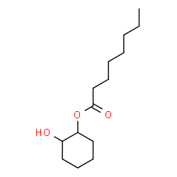 ChemSpider 2D Image | 2-Hydroxycyclohexyl octanoate | C14H26O3
