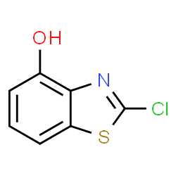 ChemSpider 2D Image | 2-Chloro-4-benzothiazolol | C7H4ClNOS