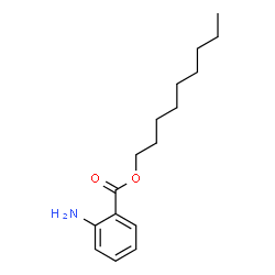 ChemSpider 2D Image | Nonyl 2-aminobenzoate | C16H25NO2