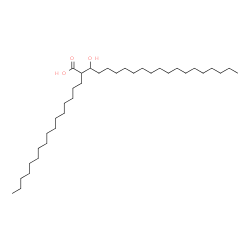 ChemSpider 2D Image | 2-Hexadecyl-3-hydroxyicosanoic acid | C36H72O3