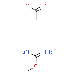 ChemSpider 2D Image | Amino(methoxy)methaniminium acetate | C4H10N2O3