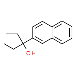 ChemSpider 2D Image | 3-(2-Naphthyl)-3-pentanol | C15H18O
