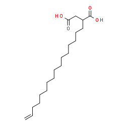 ChemSpider 2D Image | 2-(15-Hexadecen-1-yl)succinic acid | C20H36O4