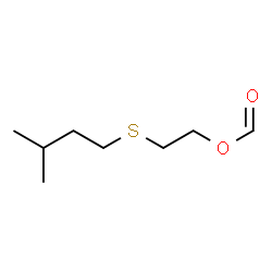 ChemSpider 2D Image | 2-((3-Methylbutyl)thio)ethyl formate | C8H16O2S