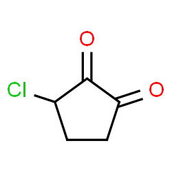 ChemSpider 2D Image | 3-Chloro-1,2-cyclopentanedione | C5H5ClO2