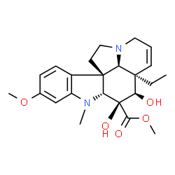 ChemSpider 2D Image | deacetylvindoline | C23H30N2O5