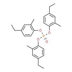 ChemSpider 2D Image | Tris(4-ethyl-2-methylphenyl) phosphate | C27H33O4P