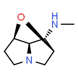 ChemSpider 2D Image | (1S,3R,7R,8S)-N-Methyl-2-oxa-6-azatricyclo[4.2.1.0~3,7~]nonan-8-amine | C8H14N2O