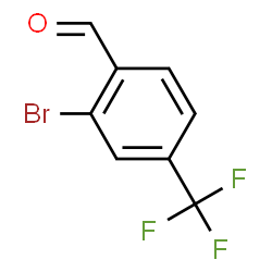 ChemSpider 2D Image | 2-Bromo-4-(trifluoromethyl)benzaldehyde | C8H4BrF3O