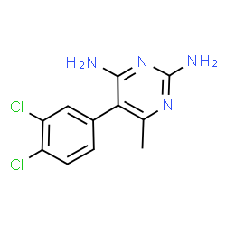 ChemSpider 2D Image | Metoprine | C11H10Cl2N4