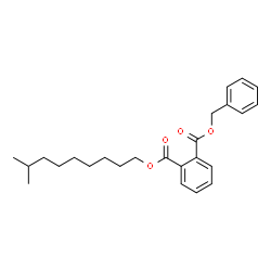 ChemSpider 2D Image | Benzyl 8-methylnonyl phthalate | C25H32O4