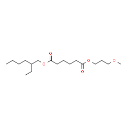 ChemSpider 2D Image | 2-Ethylhexyl 3-methoxypropyl adipate | C18H34O5