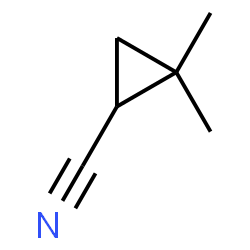 ChemSpider 2D Image | 2,2-Dimethylcyclopropyl cyanide | C6H9N