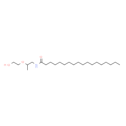 ChemSpider 2D Image | HYROXYETHYL STEARIC ISOPROPANOLAMIDE | C23H47NO3