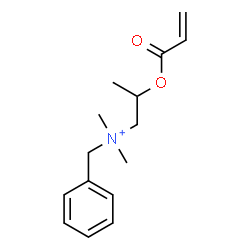 ChemSpider 2D Image | 2-(Acryloyloxy)-N-benzyl-N,N-dimethyl-1-propanaminium | C15H22NO2