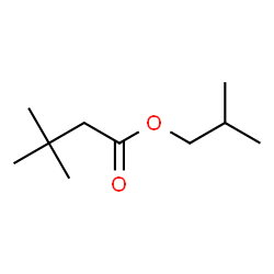 ChemSpider 2D Image | Isobutyl 3,3-dimethylbutanoate | C10H20O2