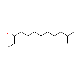 ChemSpider 2D Image | 7,11-Dimethyl-3-dodecanol | C14H30O