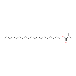 ChemSpider 2D Image | 2-Methylnonadecyl methacrylate | C24H46O2