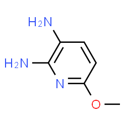 ChemSpider 2D Image | 6-Methoxypyridin-2,3-diamin | C6H9N3O