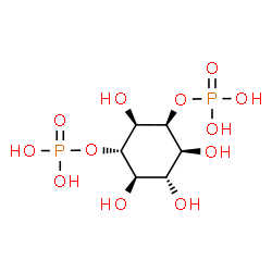 ChemSpider 2D Image | 1D-myo-inositol 2,4-bisphosphate | C6H14O12P2