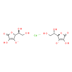 ChemSpider 2D Image | VitaminCCalcium | C12H14CaO12