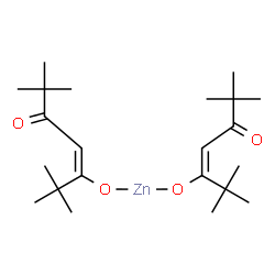ChemSpider 2D Image | Zn(TMHD)2 | C22H38O4Zn