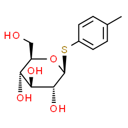 ChemSpider 2D Image | p-Tolyl beta-D-thioglucopyranoside | C13H18O5S