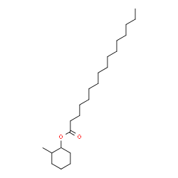 ChemSpider 2D Image | 2-Methylcyclohexyl palmitate | C23H44O2
