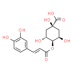 ChemSpider 2D Image | (-)-Cryptochlorogenic acid | C16H18O9