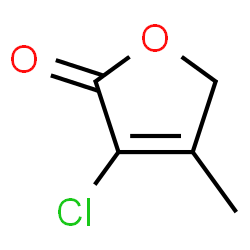ChemSpider 2D Image | 3-Chloro-4-methyl-2(5H)-furanone | C5H5ClO2