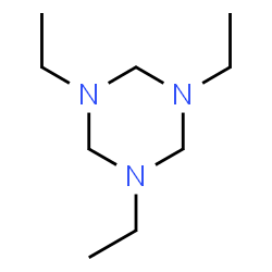 ChemSpider 2D Image | 1,3,5-Triethyl-1,3,5-triazinane | C9H21N3